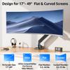 MOUNTUP Heavy Duty Monitor Arm for 49 inches, 44 lbs Curved Screens + Ultrawide Monitor Arm for Max 40 Inch Screen view 2