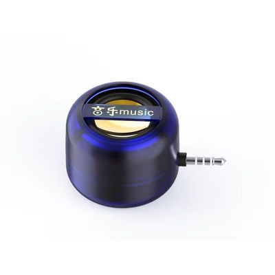 Lmuwecno Mini Portable Speaker, Plug and Play, Music/Call, Clear Sound Quality, External Speaker, Compact Sound Quality Enhancer for Smartphone/Tablet/Laptop Black, Type-C Interface.(Blue)
