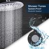 58GXCAAMOT Bathroom Shower Speaker Portable Waterproof Speakers Sound Box for Outdoor Ride, with Microphone (Color : D) (C) view 3