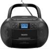 MEGATEK Portable CD/Cassette Player Boombox with Bluetooth & AM/FM Radio view 1