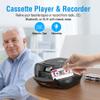MEGATEK Portable CD/Cassette Player Boombox with Bluetooth & AM/FM Radio view 4