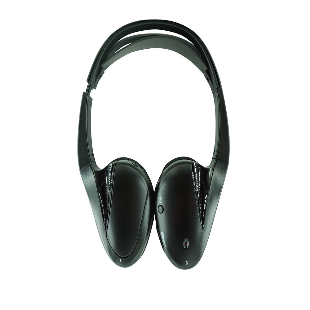 Infrared Headphones 2 Channel for Ford Serials Car Rear Seat Headrest DVD Entertainment System (Can't Work for Bluetoo Headphones) (for Mercury Mountaineer)