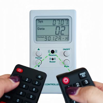 Dtirszxy Replacement Universal IR Remote Control Decoder Tester Remote Control Testing Decoder Tester Detector Compatible with TV, ProjectorSpeaker,Wait,