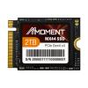 MMOMENT 2TB MX44 M.2 2230 NVMe SSD, PCIe Gen4 x4 Internal SSD, Up to 5100MB/s Read & 4800MB/s Write, Single-Sided, Compact 2230 Form Factor, Compatible with Steam Deck, ROG Ally, Surface Pro/Laptop view 1