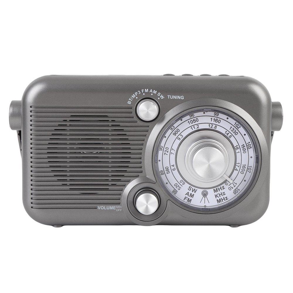 Retro Radio, AM FM SW Band Portable Radio with 5.3, U Discs Playback, for Phone, Tablet