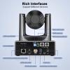 ADKIDO PTZ Camera,NDI PTZ Camera with 20X Optical Zoom AI Tracking,HDMI,POE,IP Live Streaming, Simultaneous 3G-SDI and USB Video Output, for Church, Conferences, Teaching,vMix OBS etc view 2