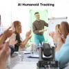 ADKIDO PTZ Camera,NDI PTZ Camera with 20X Optical Zoom AI Tracking,HDMI,POE,IP Live Streaming, Simultaneous 3G-SDI and USB Video Output, for Church, Conferences, Teaching,vMix OBS etc view 4