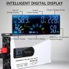 LADECNERHT 5000w 6000w 8000w 10000w Modified Sine Wave Car Inverter Dc 12v 24v 48v 60v to Ac 110v 220v Power Inverter Suitable for Off-Grid, Grid-Connected, Rv, Camping, Medical Equipment,6000W-12V view 2