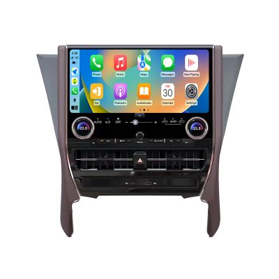 15.6Inch Touch Screen Android 13.0 AutoRadio for Toyota Alphard A30 2015-2023 Car Radio Navigation Multimedia Player GPS Stereo WiFi Unit (6-128GB)