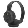 JTLB FM Radio Over Earphones Headphones with Memory Function, Home Outdoor Travel Study Portable Headset Radio view 1