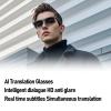 Polarized Sunglasses, Real Time AI Smart Translation Glasses with Mic Speakers for Over 100 Languages, Ideal for Travel view 2