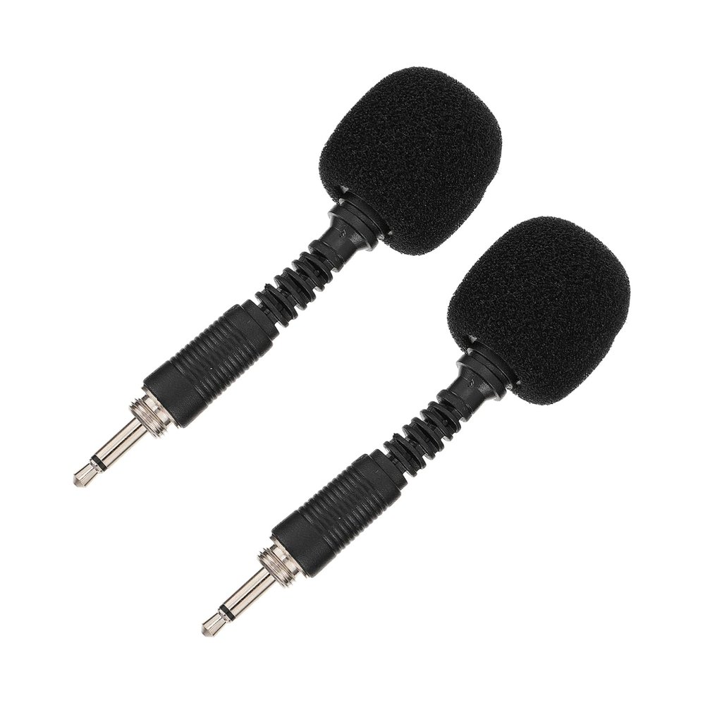 BESTonZON 2Pcs Professional Noise Canceling Microphone for Live Streaming Design with Soft Sponge Head Compatible with Phones and Computers for Singing and Recording