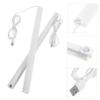 FOYTOKI 2pcs Portable USB Reading Strips Led Desk Lamp Dimmable Craft Light Eye-Care Reading Lamp Night Light for Camping Laptop view 2