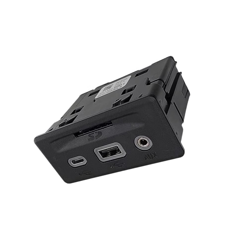13529862/13529861/13526279/13526278/13512372/26304973/13509943 Carplay USB Port Type-C SD Card Interface AUX Jack Carplay Adapter Module Box fit for Chevrolet Silverado Malibu GMC Sierra Buick Enclave