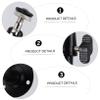 VILLCASE 4pcs Security Camera Bracket Wall Mounts for Home Indoor Outdoor Wireless Camera Holder Construction Rustproof Finish Easy view 3