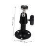VILLCASE 4pcs Security Camera Bracket Wall Mounts for Home Indoor Outdoor Wireless Camera Holder Construction Rustproof Finish Easy view 4