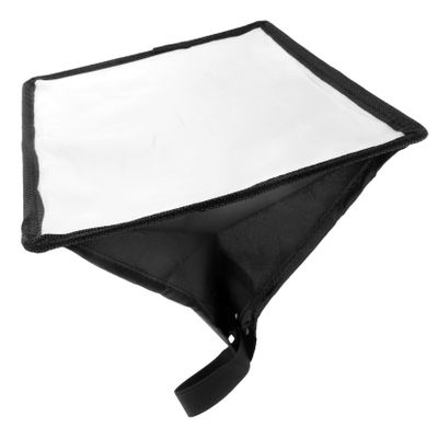 VILLCASE Camera Flash Diffuser Softbox Portable Lighting for Video Recording Easy to Install Flash Modifier Softbox for Camera Top Flash Light Compatible