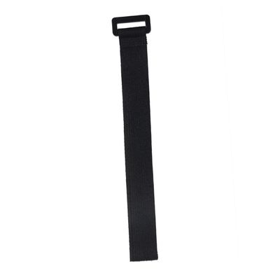 DOITOOL 5pcs 30CM Black Hook and Loop Strap Fasteners Adjustable Cable Ties for Organizing Cords Suitable for Home and Office Use