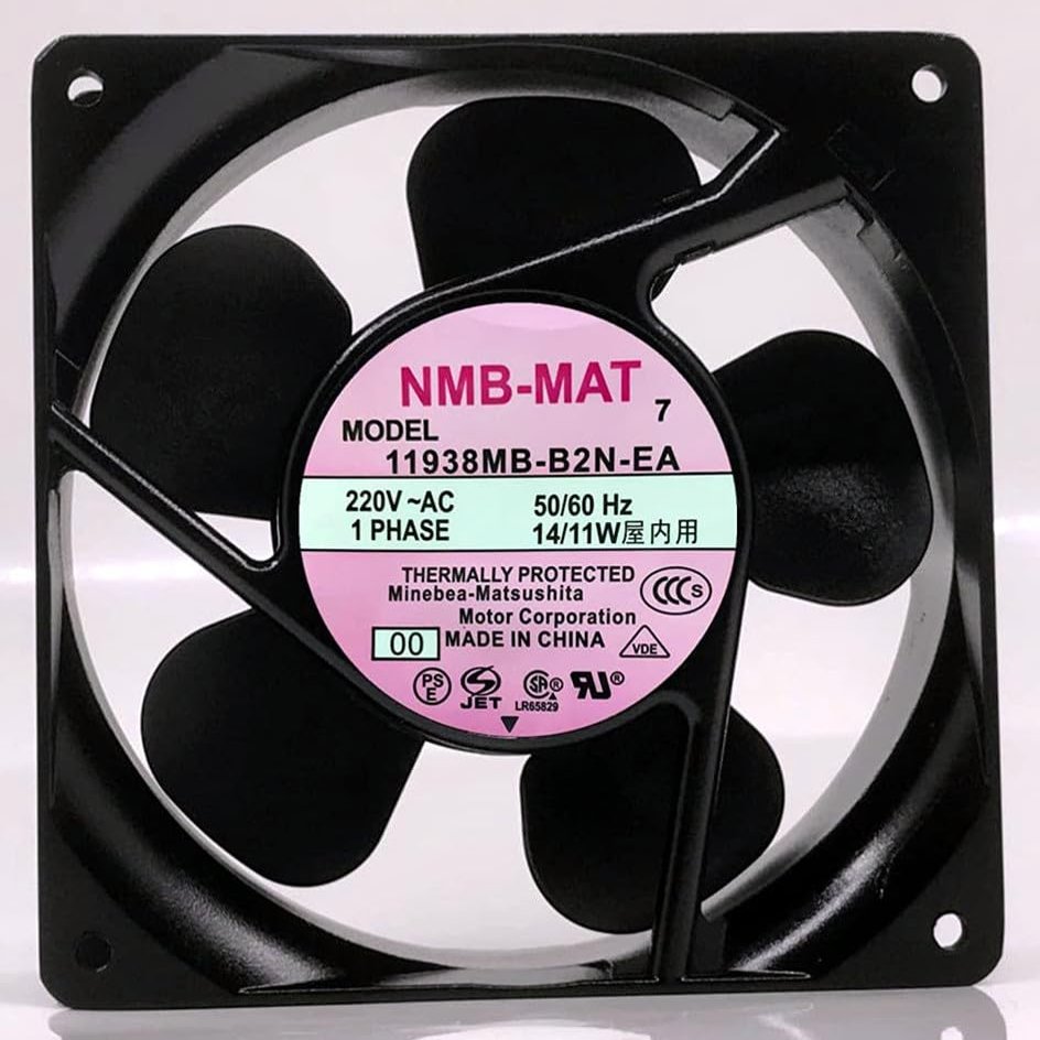 1 PCS 11938MB-B2N-EA 220V 14/11W 12012038mm Cooling Fan