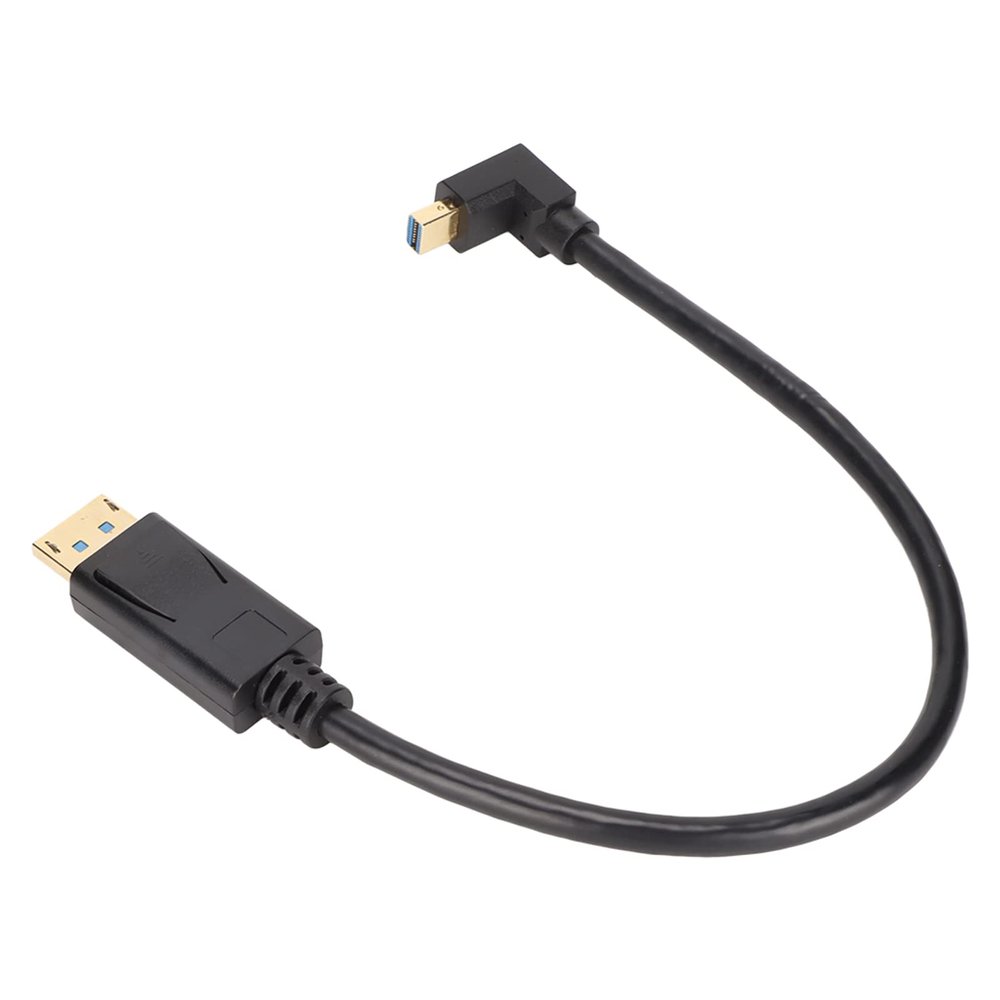 Keenso Mini DisplayPort Converter High Definition 8K 60Hz 4K144Hz Adapter for Laptops (Upward Bend)
