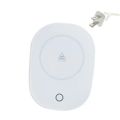 Amosfun 1Pc USB Heating Coaster Constant Temperature Beverage Warmer for Coffee Milk Tea Lightweight Compact Design for Home Office
