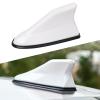 Car Shark Fin Antenna Cover for Honda Accord City Civic CRV CRZ Elysion Fit Jade Jazz Car Roof Aerial Base AM/FM Radio Replacement Signal Waterproof Car Accessories White Style view 3
