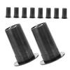 HOLIDYOYO 10Pcs Speaker Port Tube Enhanced Bass Performance Compatible with Various Audio Systems for Home Theater Subwoofer Accessories Material for Durable Use view 1