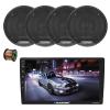 Blaupunkt Las Vegas 910 10.1" Touchscreen Single DIN WiFi Bluetooth AM/FM Digital Multimedia Receiver, 4X 4 40 Watt Max 2-Way Car Speakers w/Wire view 1