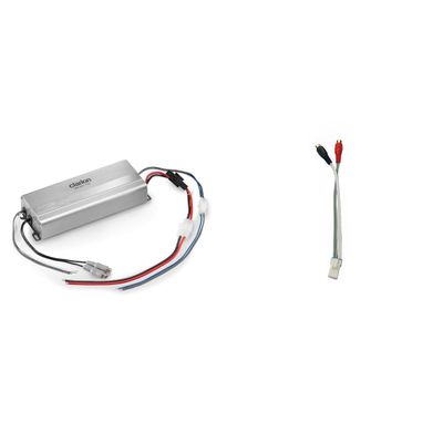 Clarion XC2110 UTV Marine Amplifier & Non-Ride Command RCA Adapter