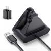 Cisain Charging Dock Compatible with Ray-Ban Meta Smart Glasses Wayfarer/Skyler,Potable Travel Charger with Adapter (Black) view 1