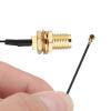 RPSMA Male Pigtail Cable for Wireless Network Card 9260NGW/7265AC/9650AC/BCM94360, External Antenna Connection, 4PCS view 1