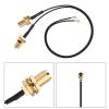 RPSMA Male Pigtail Cable for Wireless Network Card 9260NGW/7265AC/9650AC/BCM94360, External Antenna Connection, 4PCS view 3