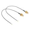 RPSMA Male Pigtail Cable for Wireless Network Card 9260NGW/7265AC/9650AC/BCM94360, External Antenna Connection, 4PCS view 4