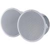 EVID-C6.2 6.5" Two-Way Ceiling Loudspeaker, Pair, White view 1
