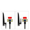 AANAN VGA High-Definition Cable 90-Degree Straight Female to Male Elbow for The Monitor TV Video Cable Wiring Installation(1M) view 2