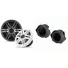 Clarion CMSP-651-SWG Premium 6.5" Sport Grill Marine Speakers & Polaris RZR Front 6.5" Speaker Pods 2014-UP (Except PRO XP) view 1