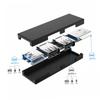 DOITOOL USB Hub Port Splitter for Laptops and Desktops Portable Data Transfer Hub with High Stability Chip Compatible with USB Devices and Accessories view 3