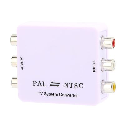 Mini PAL NTSC Mutual Conversion Converter Adapter for DVD PlayerRecorder, ABS Material for Video Converters