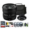 FUJIFILM XF 8mm f/3.5 R WR Lens Bundle with Soft CASE-MED (SLR + Lenses) + 32GB Memory Card + 62mm 3 Piece High Resolution Filter Kit + Lens Cap Keeper + More view 1