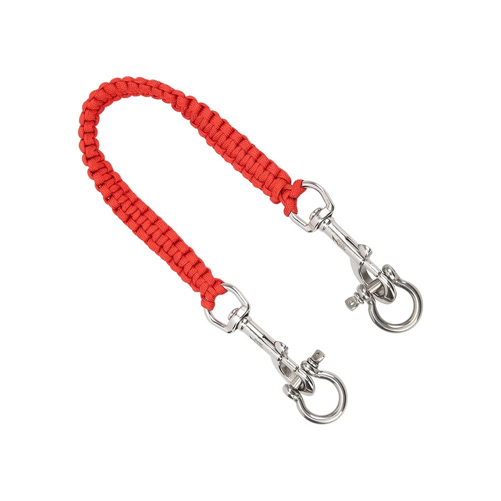 CHICIRIS Camera Housing Carry Lanyard Resistance 360 Flexible Rotation Diving Gear (Red)
