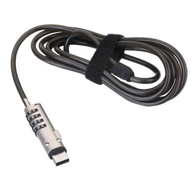 STOBOK USB Lock Portable Password Protected Security Lock for and Digital Devices Rotation Theft for Notebooks