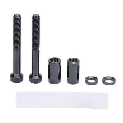 ZAWELIYO 2Pcs Ti Bike Computer Screws, 16mm Aerospace Ti Alloy Extended Mounting Bolts for Wahoo, Cycling Anti Slip Accessories