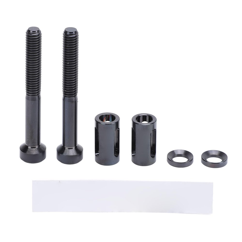 ZAWELIYO 2Pcs Ti Bike Computer Screws, 16mm Aerospace Ti Alloy Extended Mounting Bolts for Wahoo, Cycling Anti Slip Accessories