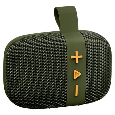 Fisher Portable Bluetooth Speakers, Clip-On Speakers Bluetooth Wireless, IPX5 Waterproof Speaker,10W Peak Power Bluetooth Speaker Stereo HD Sound, BT 5.3, FM Radio, for Pool, Beach, Use Anywhere