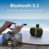 Fisher Portable Bluetooth Speakers, Clip-On Speakers Bluetooth Wireless, IPX5 Waterproof Speaker,10W Peak Power Bluetooth Speaker Stereo HD Sound, BT 5.3, FM Radio, for Pool, Beach, Use Anywhere view 3