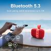 Fisher Portable Bluetooth Speakers, Clip-On Speakers Bluetooth Wireless, IPX5 Waterproof Speaker,10W Peak Power Bluetooth Speaker Stereo HD Sound, BT 5.3, FM Radio, for Pool, Beach, Use Anywhere view 3