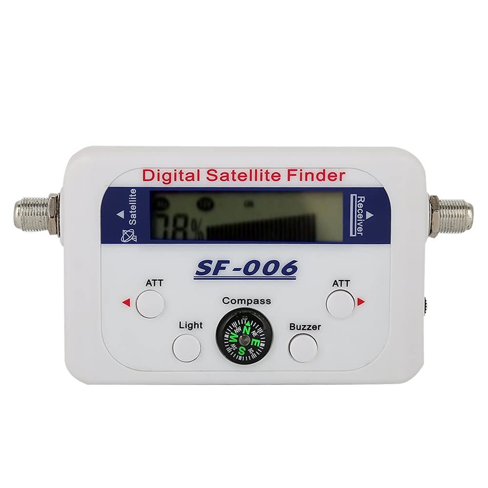Professional LCD Digital Satellite Finder with Builtin Signal Indicator for Easy Satellite Signal Detection - Lightweight Design
