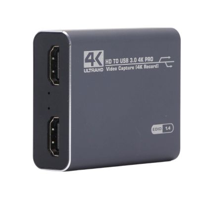 4K Video Card Portable USB3.0 HD Multimedia Interface Sound Video Card for PC, Easy to Use