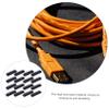 KONTONTY 20PCS Self-Adhesive Cable Clips Wire Organizer for Cord Management and Wire Holder Design for Easy Integration view 3