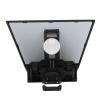 Smartphone Tablet Teleprompter Prompter for Live Streaming with Lens Adapter Rings, Suitable for DSLR Camera, APP Control view 3